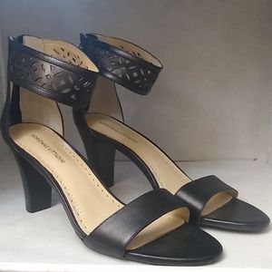 Adrienne Vittadini  Ankle Strap Heeled Sandals